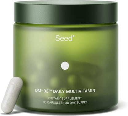 Seed DM-02 Daily Multivitamin- 100% DV Essential Vitamins and Minerals