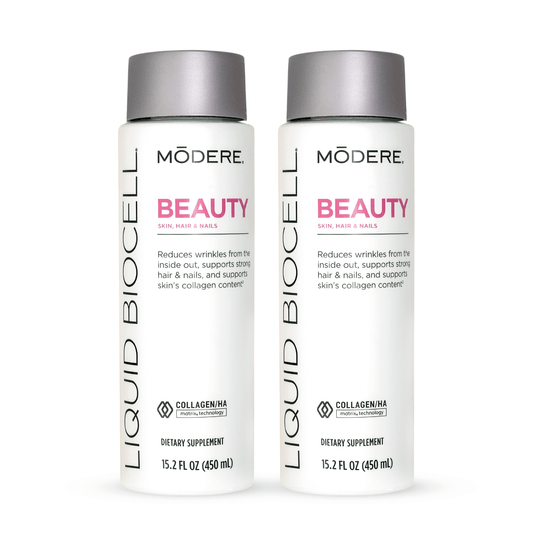 Modere Liquid Collagen Biocell Beauty - Hair, Skin, Nails - 2 Pack Bundle