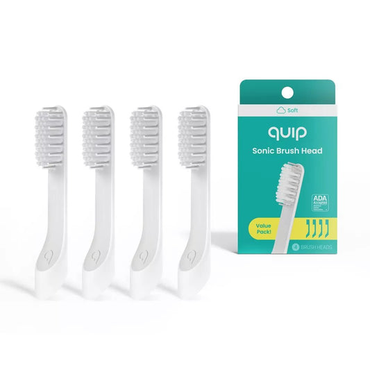Quip Sonic Brush Head Refill 4pk