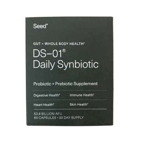 Seed DS-01 Daily Synbiotic - Prebiotic and Probiotic for Women & Men