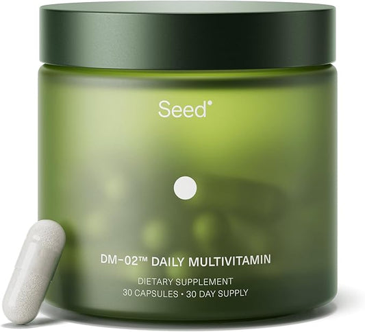 Seed DM - 02 Daily Multivitamin - 100% DV Essential Vitamins and Minerals