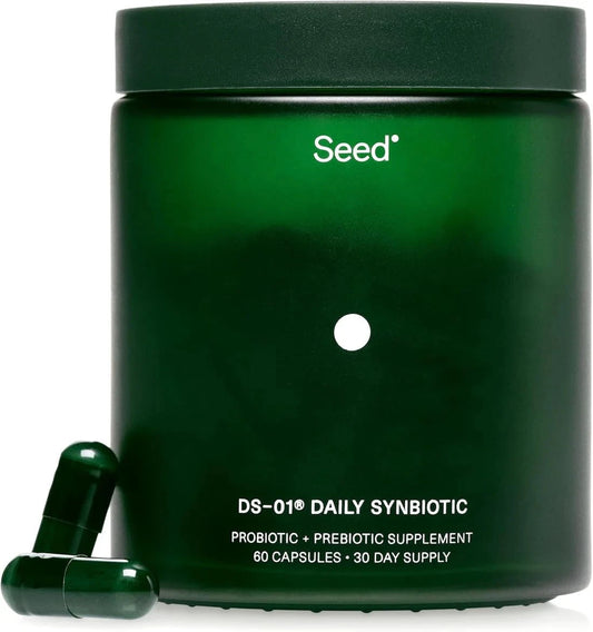 Seed DS-01 Daily Synbiotic - Prebiotic and Probiotic for Women & Men