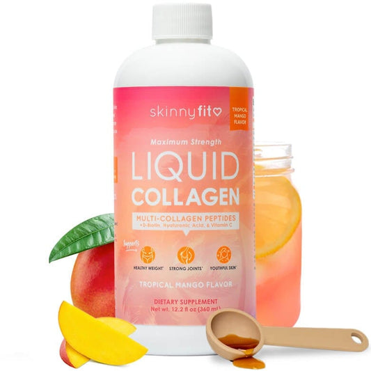 SkinnyFit Liquid Collagen Tropical Mango Flavor
