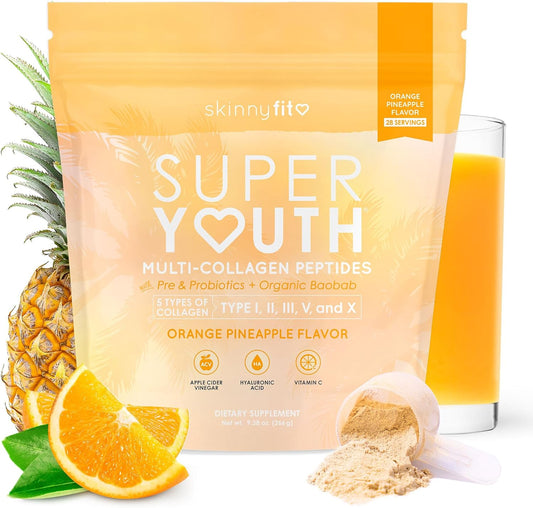 SkinnyFit Super Youth Orange Pineapple
